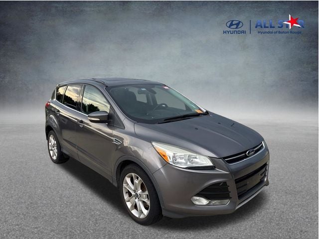 2013 Ford Escape SEL in Sterling Gray Metallic — front three-quarter view