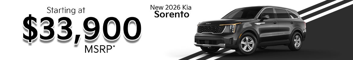 New 2026 Kia Sorento